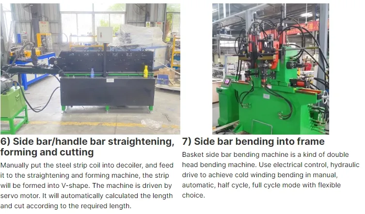Hwashi Large Metal Storage Basket Stainless Steel Wire Basket Production Line, Customize Welding Wire Mesh Basket