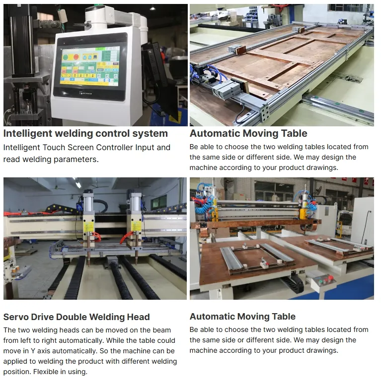 ホワシセキュリティ ステンレスシートドアプレート 多点自動移動型スポット溶接機,シートメタル溶接機 1