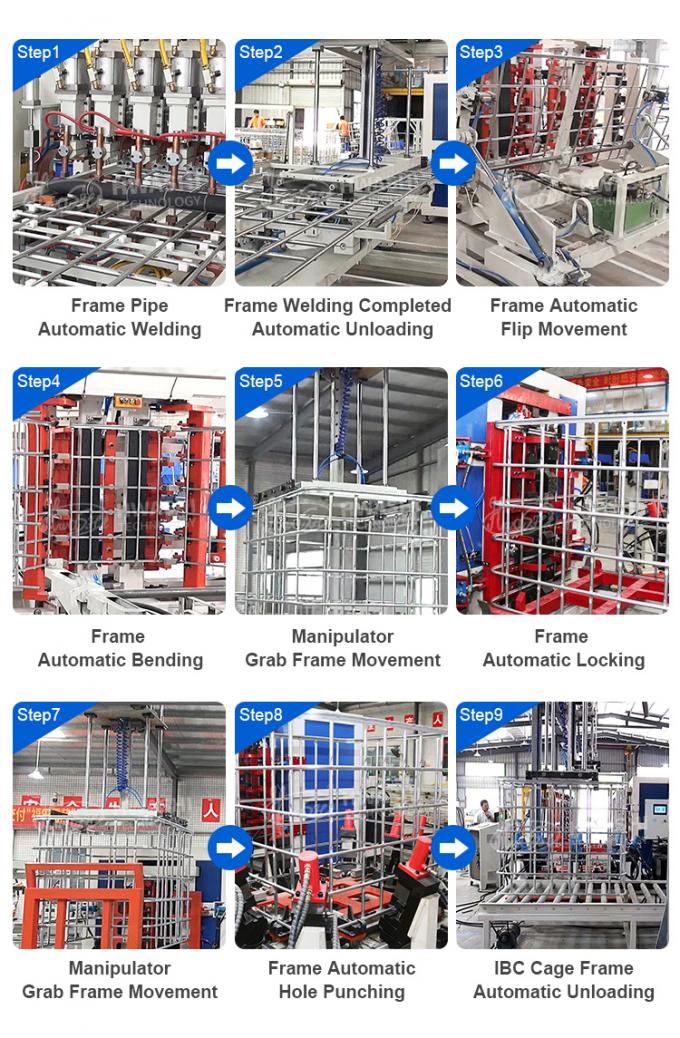IBCケージ溶接機 自動ケージ溶接機の部品 2