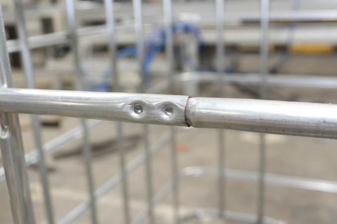 電動 IBC トートケージ溶接機 50Hz PLC制御 225KVA 8