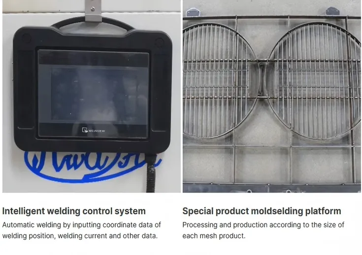 XY軸のワイヤー溶接機 高速フル自動 セキュリティフェンスパネル ワイヤーメッシュ 溶接機 1