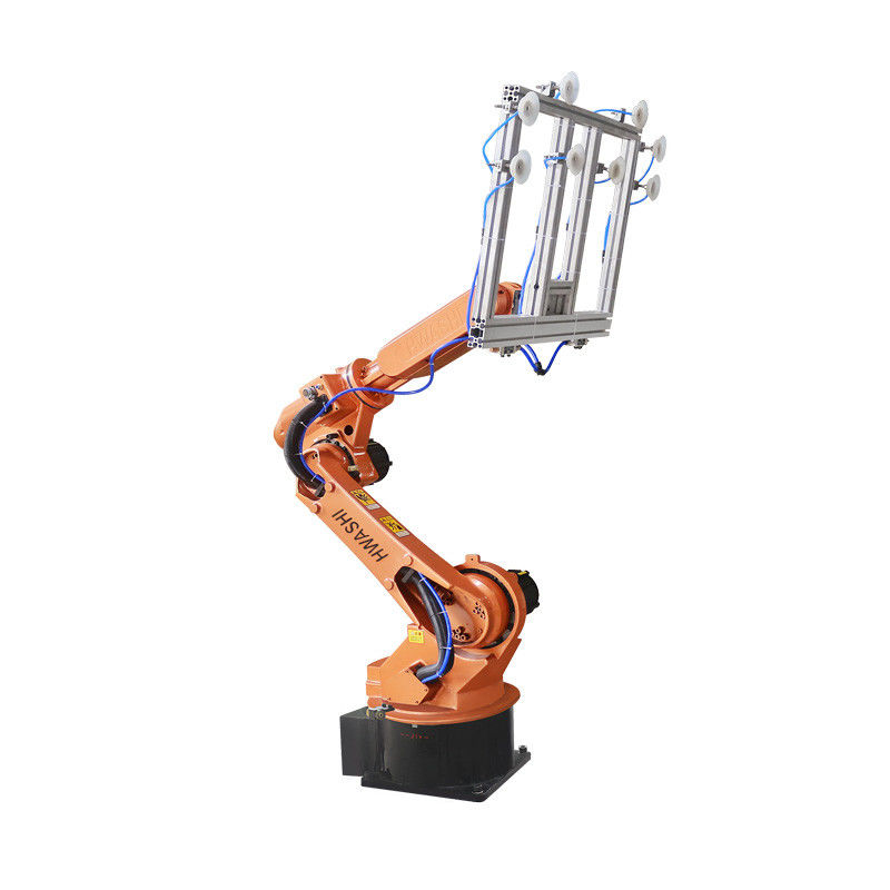 軽いフラットパネルのための吸気カップグリッパーと産業ハンドリングとパレティ化ロボット
