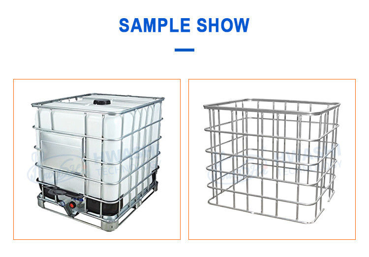 IBC トートケージ生産のための電気の中間型散貨コンテナケージ溶接機