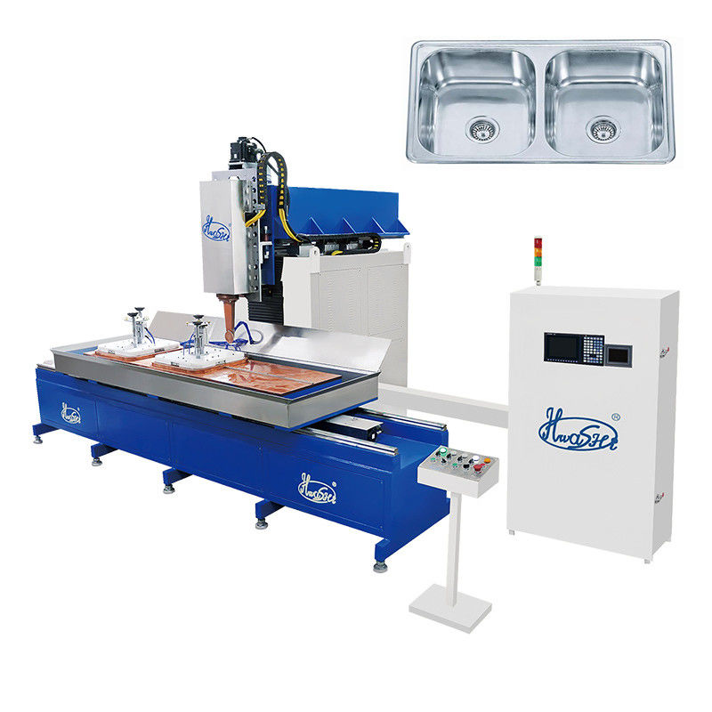 Hwashi 自動 304 ステンレス スチール シンク ローリング シーム 溶接 機械 CNC シンク 溶接 機械/地下 キッチン シンク
