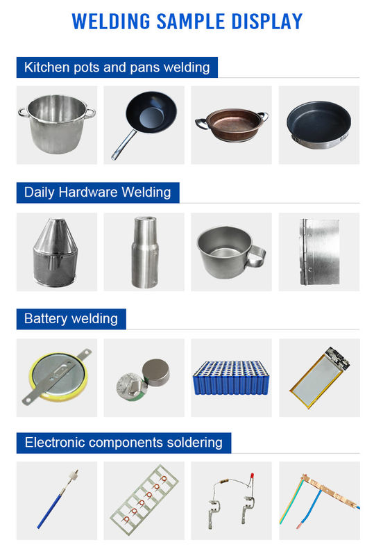 華士 220-380V ステンレス鋼コンデンサ放電スポット溶接機 ステンレス鋼ミルクポット溶接機、ポットハンドルスポット溶接機