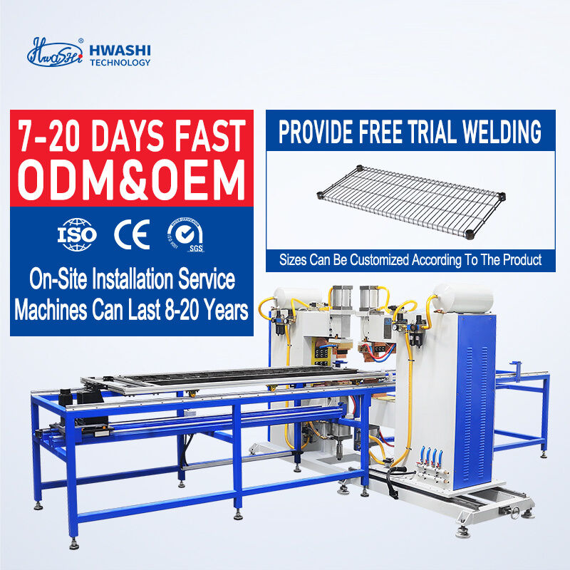 Automatic Wire Mesh Welding Machine with 1 Year Warranty Double-Layer Feeder and Automatic Wire Filling System