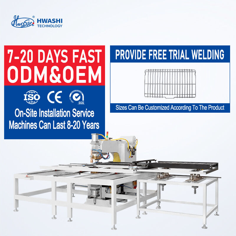 Hwashi PLC コントロール 380V 2相ドアパネル マルチヘッド スポット 溶接機 3+3mm 溶接厚さ