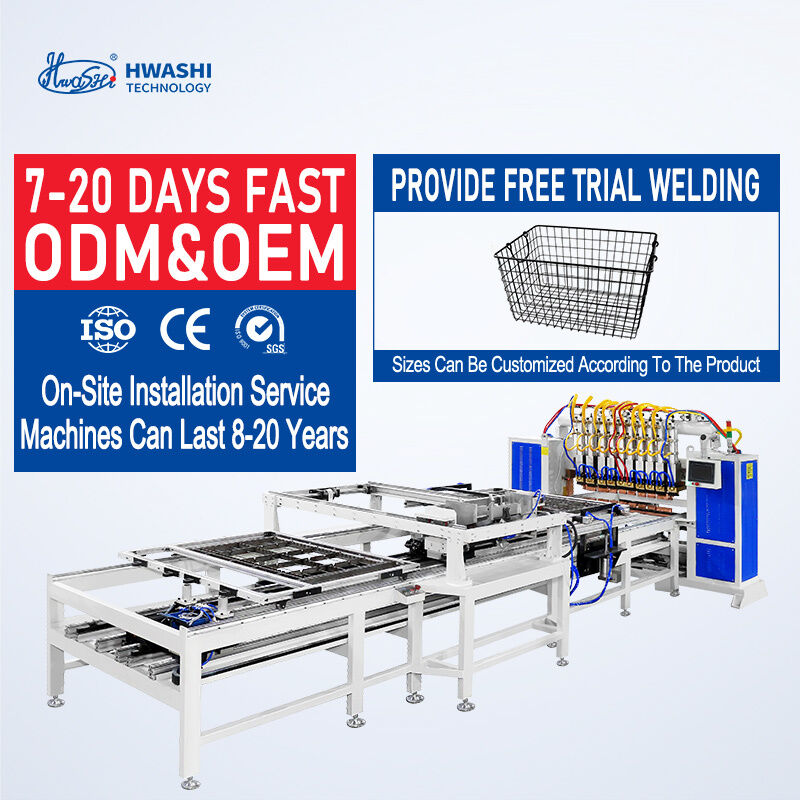 1年保証付き自動ワイヤーメッシュ溶接機、二層フィーダーと自動ワイヤー充填システム