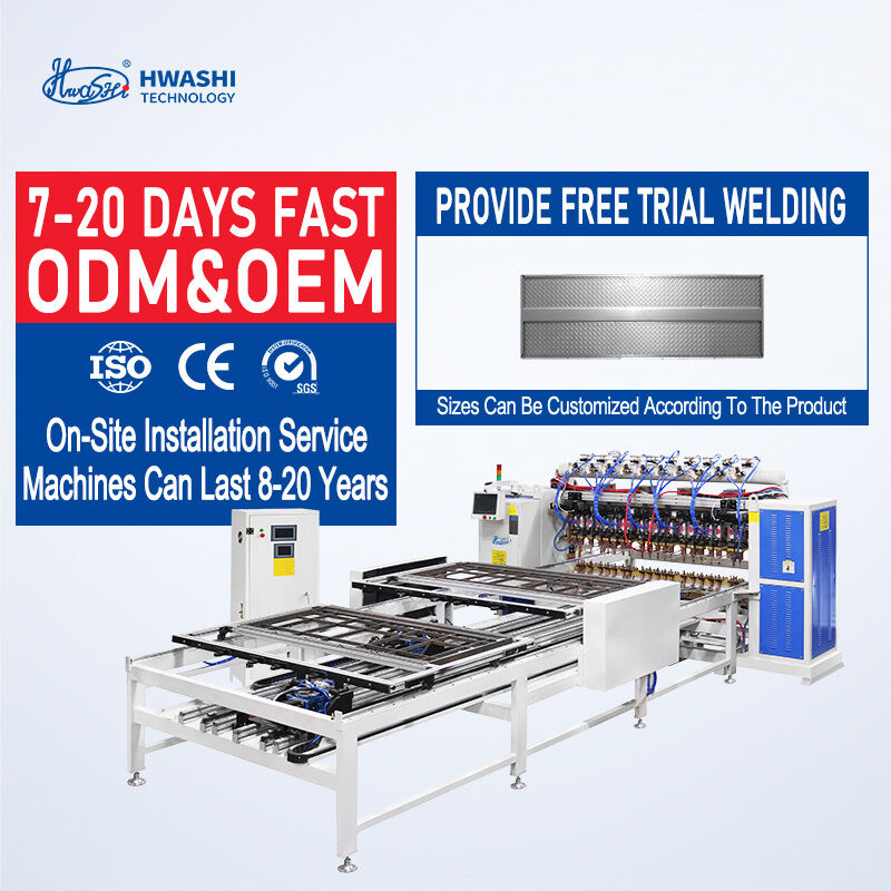 水冷システム付き、冷蔵庫ワイヤーラックの大量生産用Hwashi CNC制御スポット溶接機